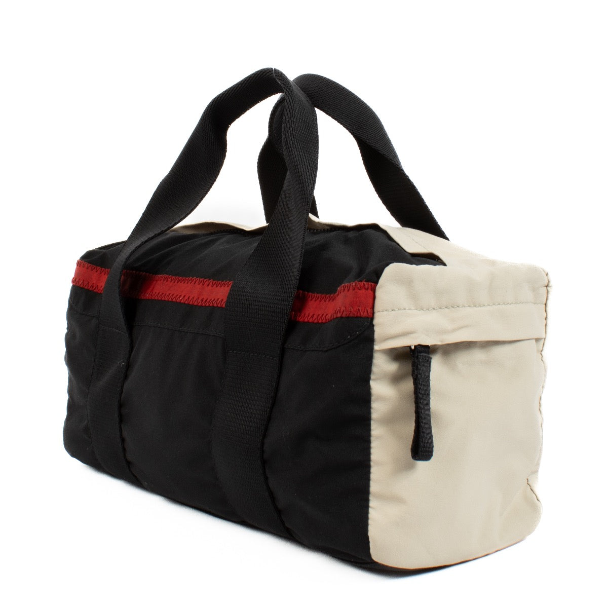 Buy authentic second hand Prada Multicolor Linea Rossa Boston Bag at Labellov.com
