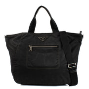 shop 100% authentic second hand Prada Black Nylon Shoulder Bag on Labellov.com