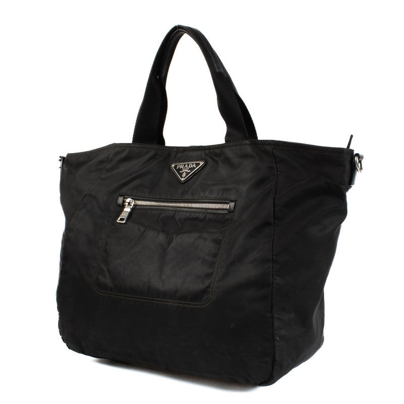 shop 100% authentic second hand Prada Black Nylon Shoulder Bag on Labellov.com