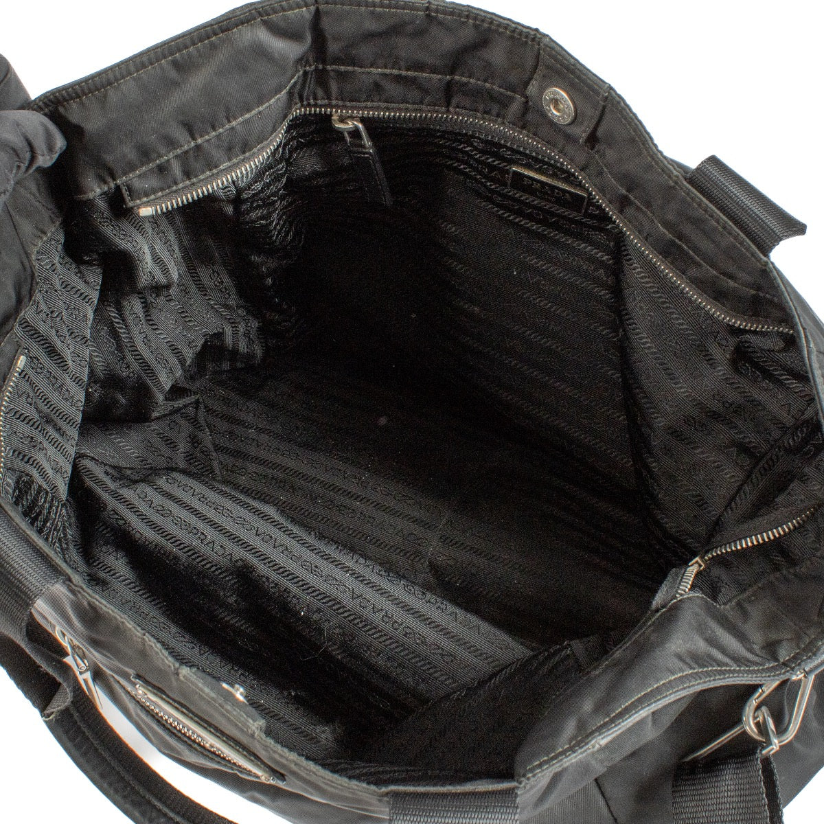 shop 100% authentic second hand Prada Black Nylon Shoulder Bag on Labellov.com
