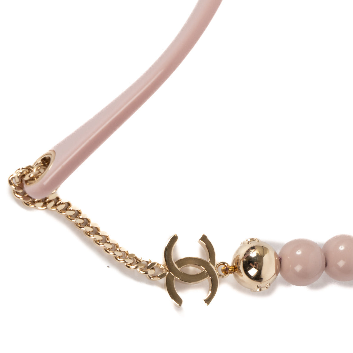 Chanel 5487 Lavender Lila Sunglasses with Chain