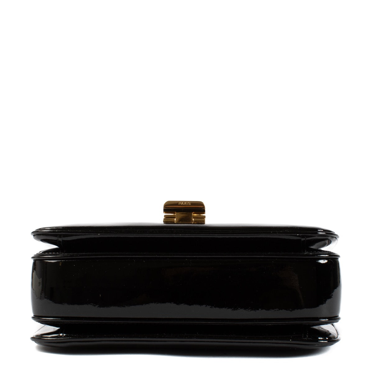 shop 100% authentic second hand Celine Black Patent Leather Medium C Bag on Labellov.com