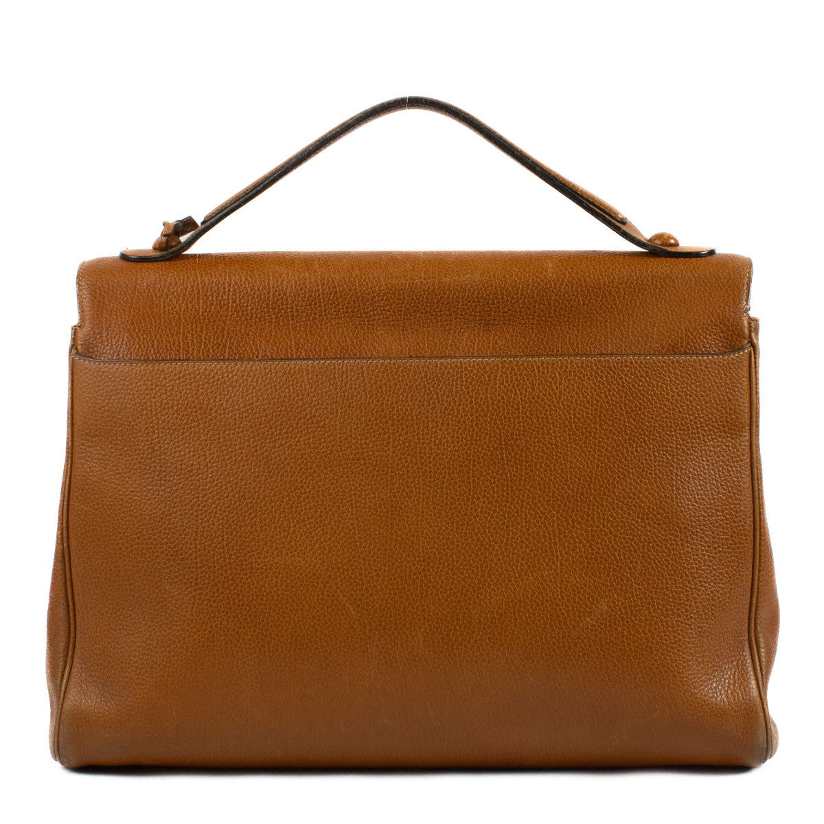 Delvaux Brillant Cognac Aktetas