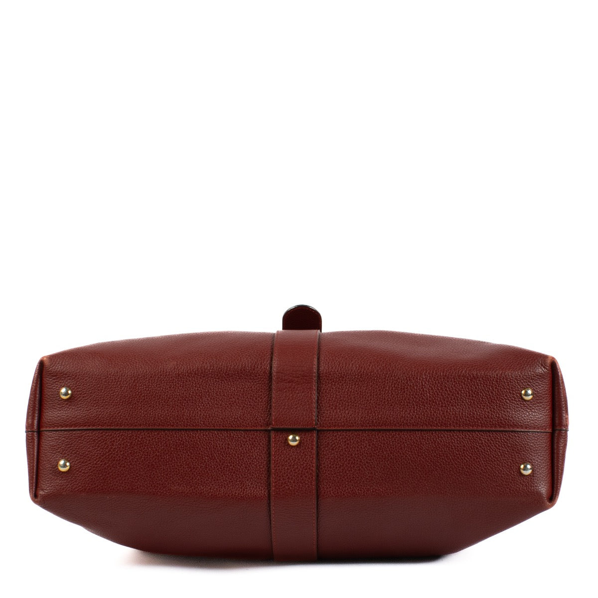 shop 100% authentic second hand Delvaux Red Buckle Tote Bag on Labellov.com