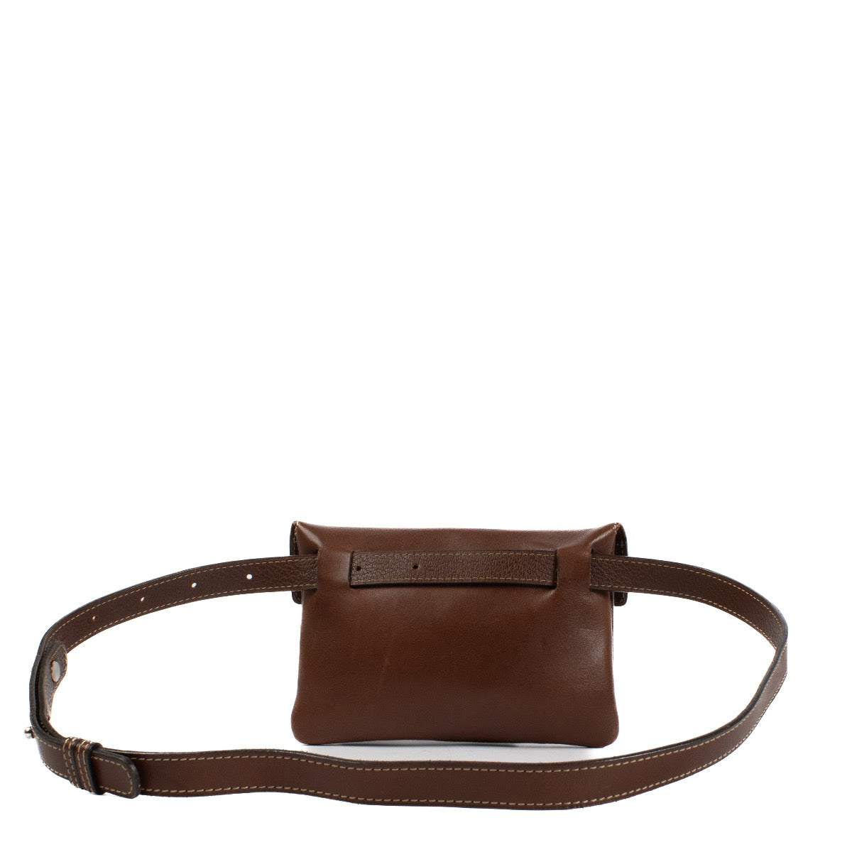 shop 100% authentic second hand Delvaux Brown Leather Belt Bag on Labellov.com