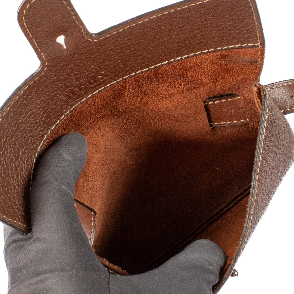 shop 100% authentic second hand Delvaux Brown Leather Belt Bag on Labellov.com