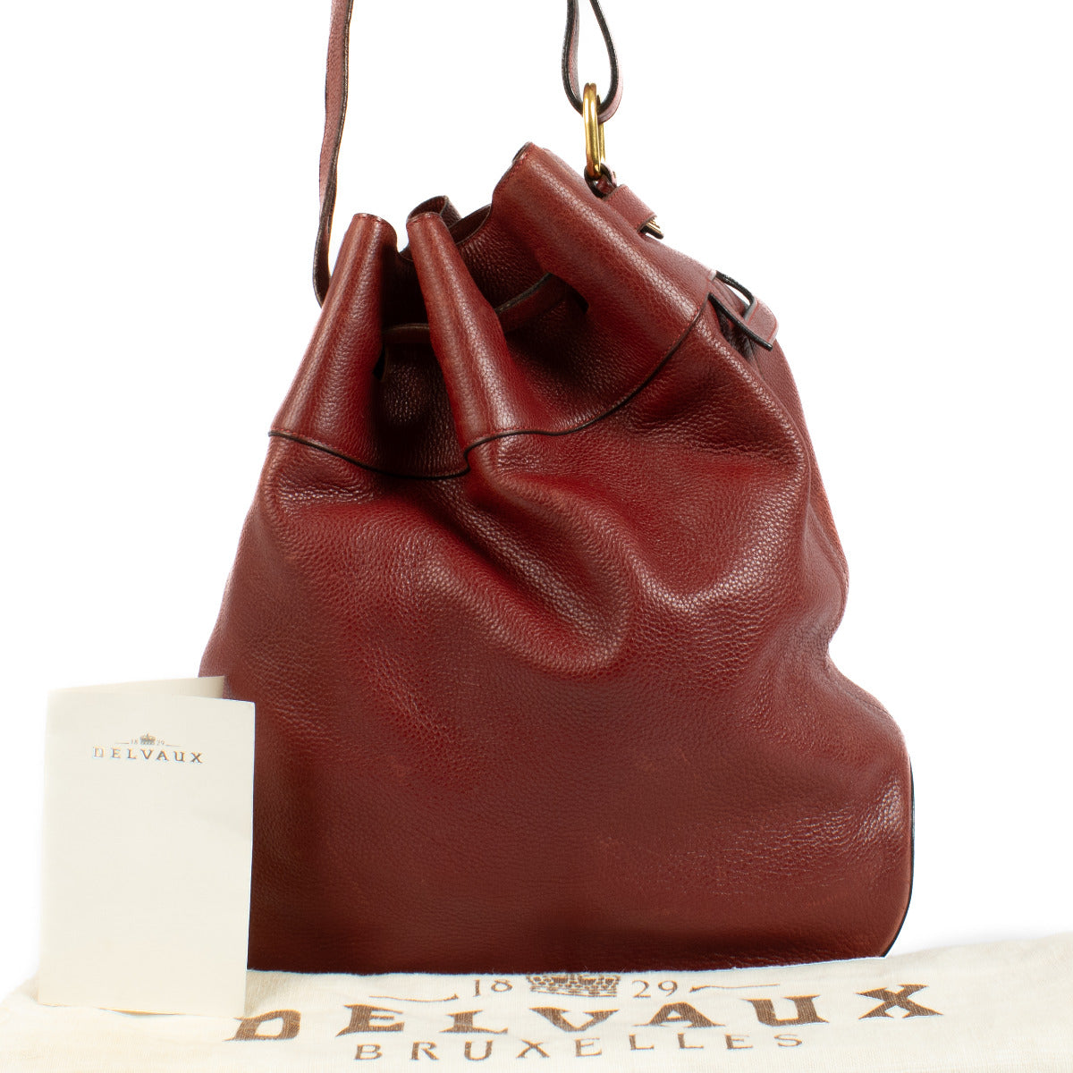 Delvaux Red Catogan Bag