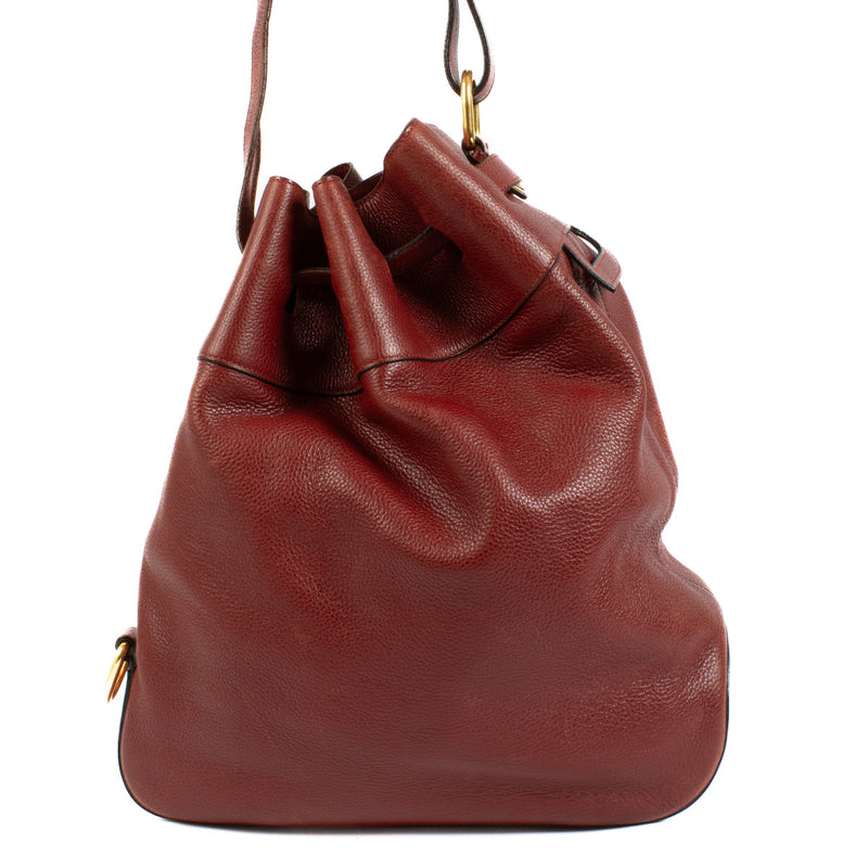 Delvaux Red Catogan Bag