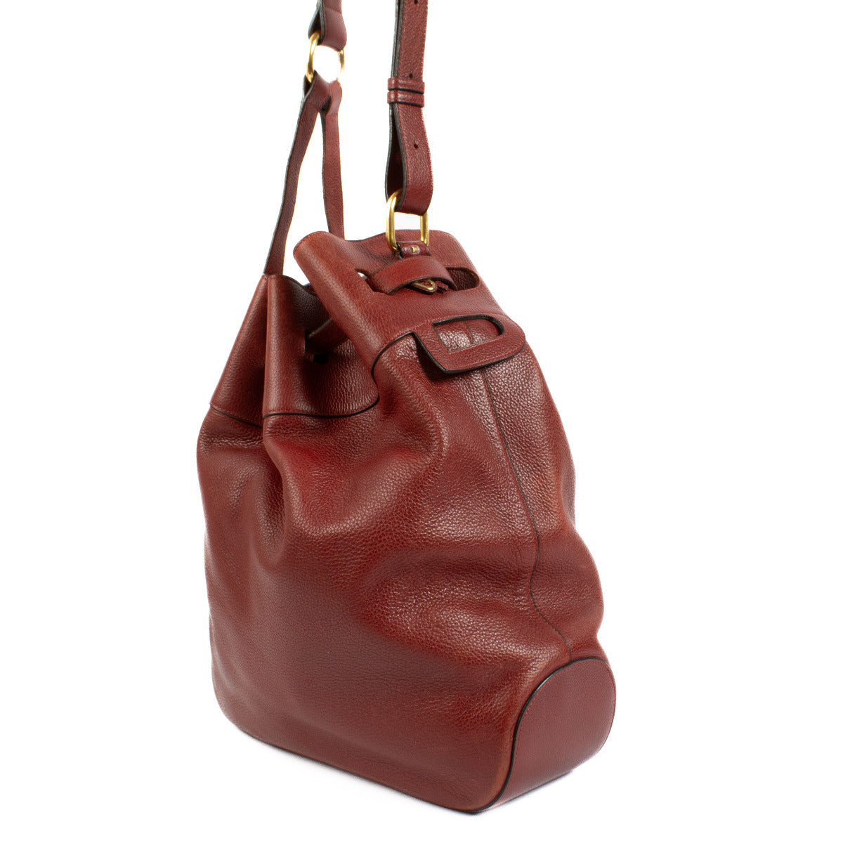 Delvaux Red Catogan Bag