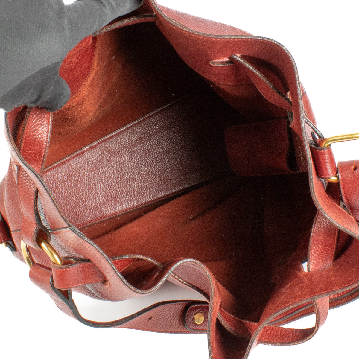 Delvaux Red Catogan Bag