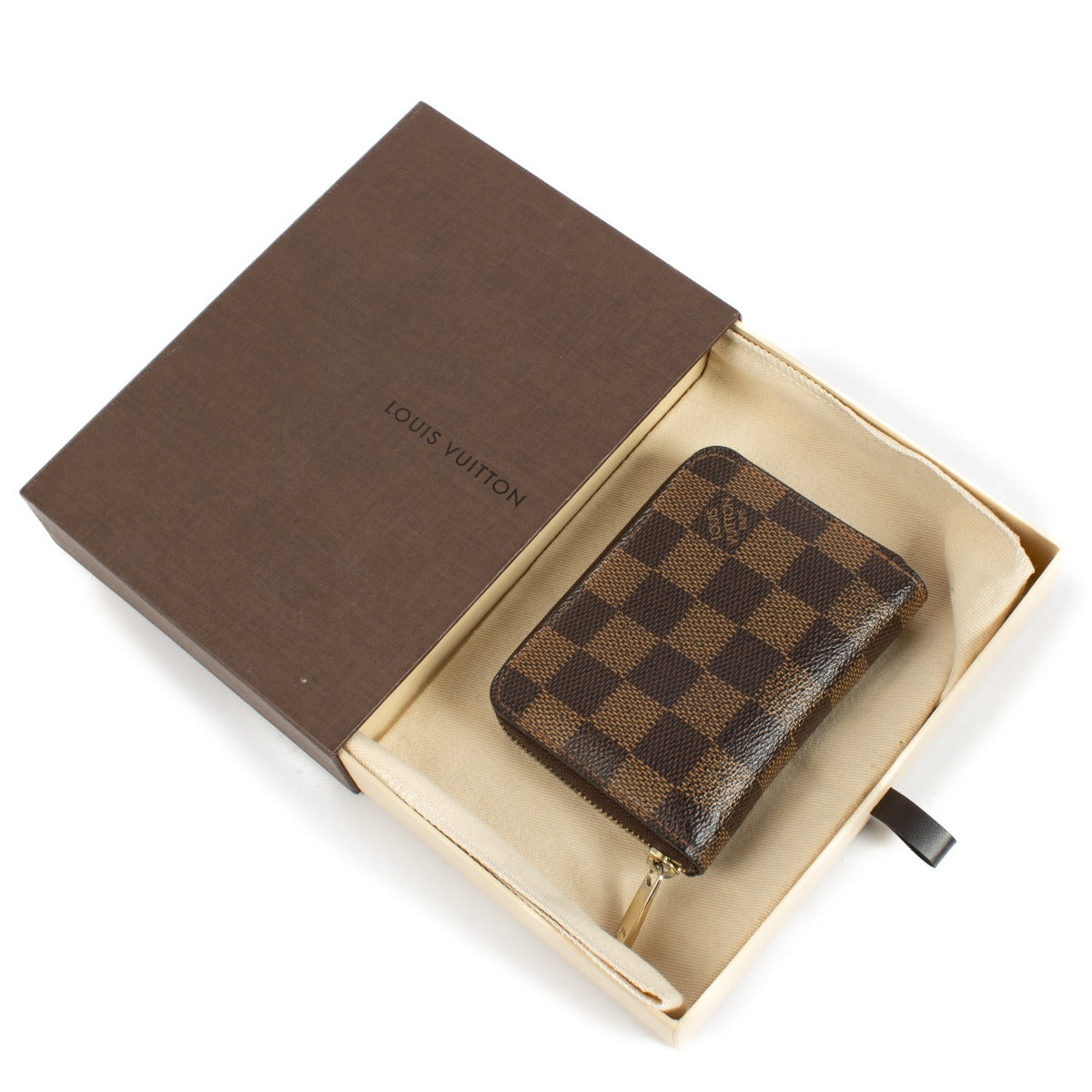 Shop 100% authentic secondhand Louis Vuitton Damier Ebene Zippy Coin Wallet on Labellov.com