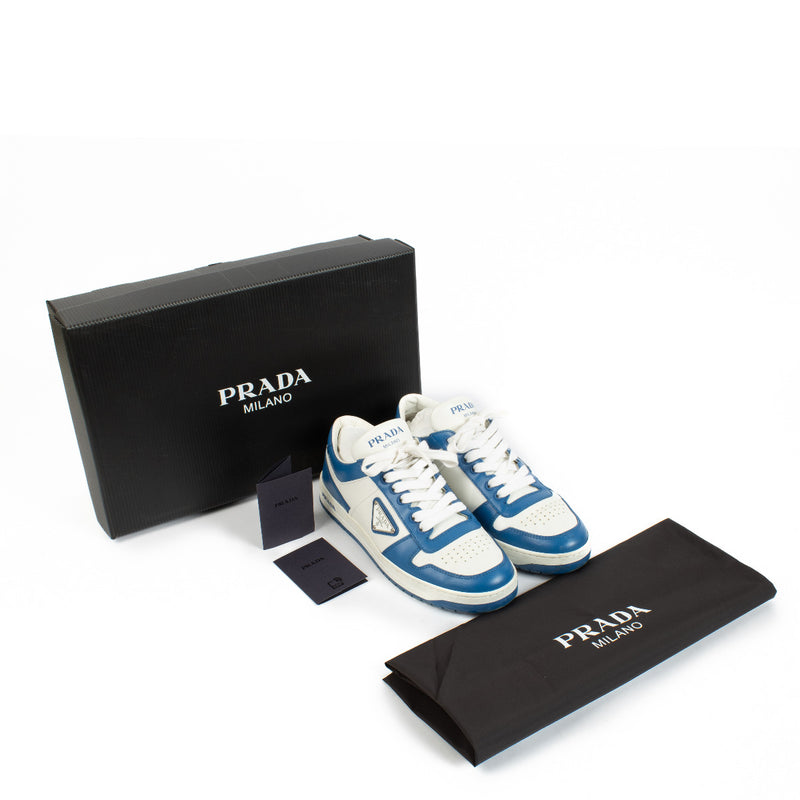 Prada Blue Downtown Sneakers aan de beste prijs bij Labellov tweedehands luxe in Antwerpen en Knokke. Wij kopen en verkopen de tassen aan de beste prijs.