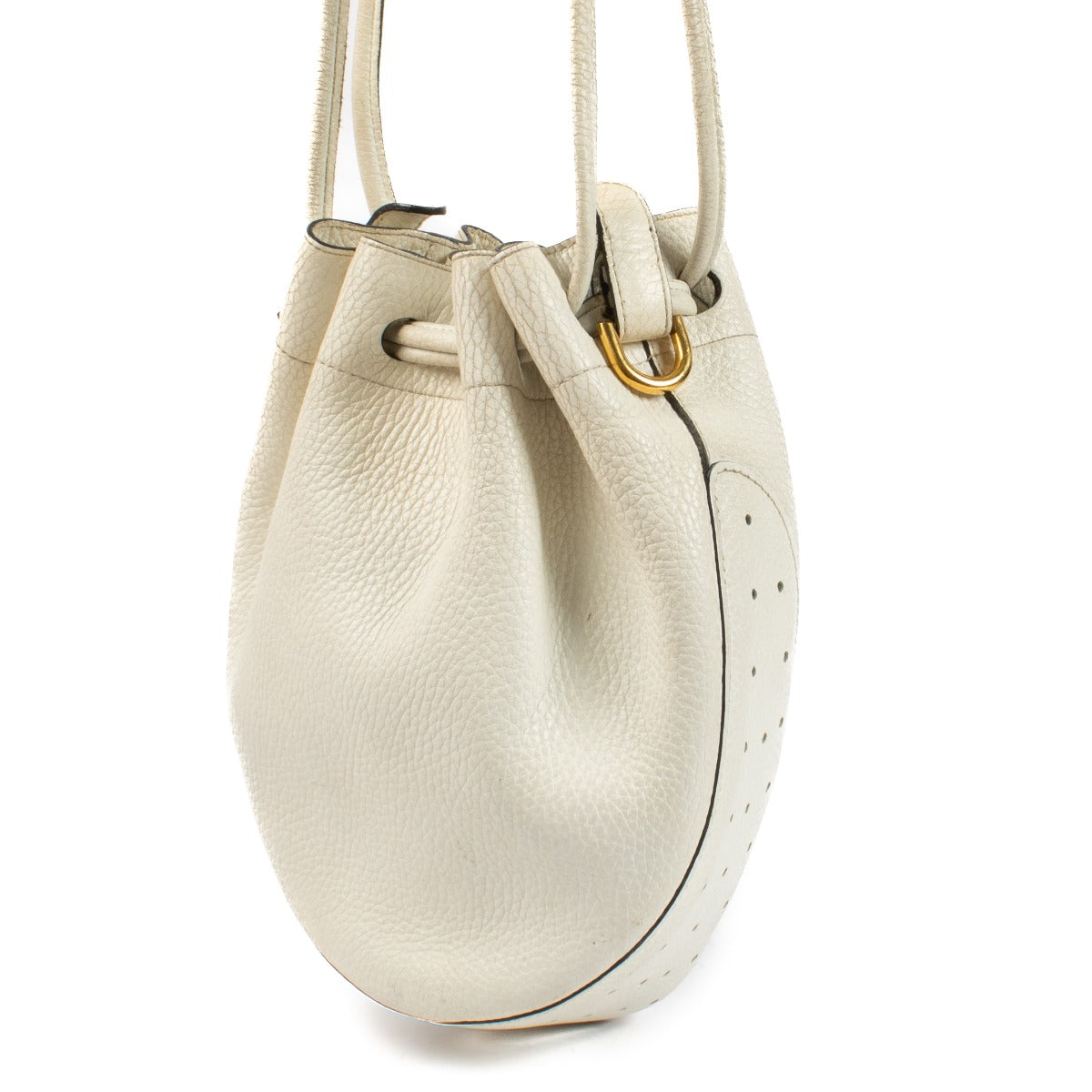 Shop 100% authentic second-hand Delvaux White Tabarin PM Crossbody Bag on Labellov.com