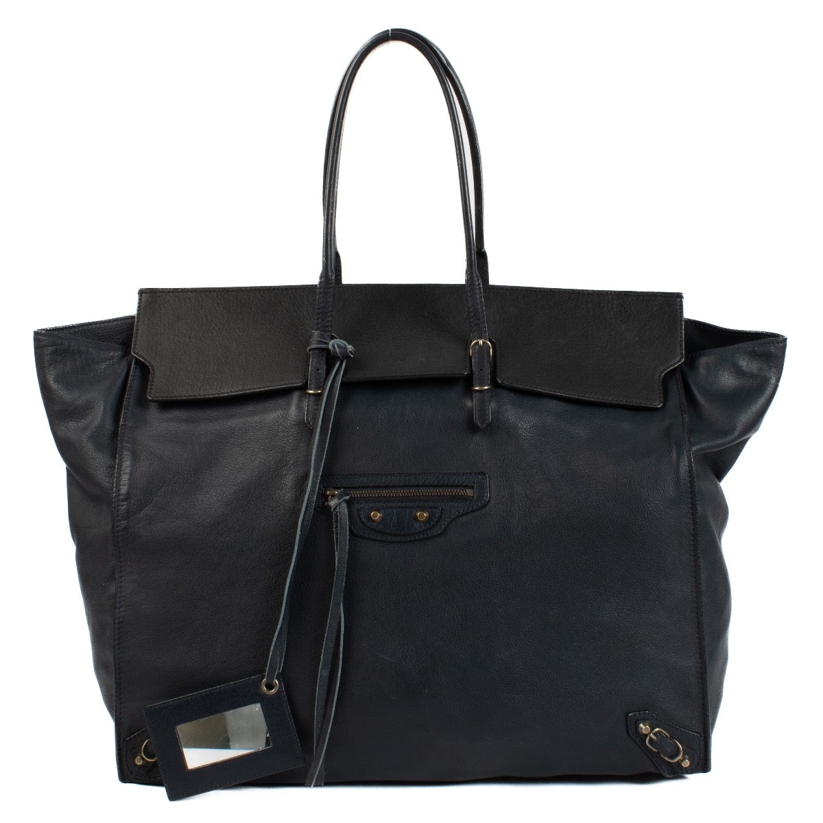 shop 100% authentic second hand Balenciaga Blue Papier A4 Tote Bag on Labellov.com