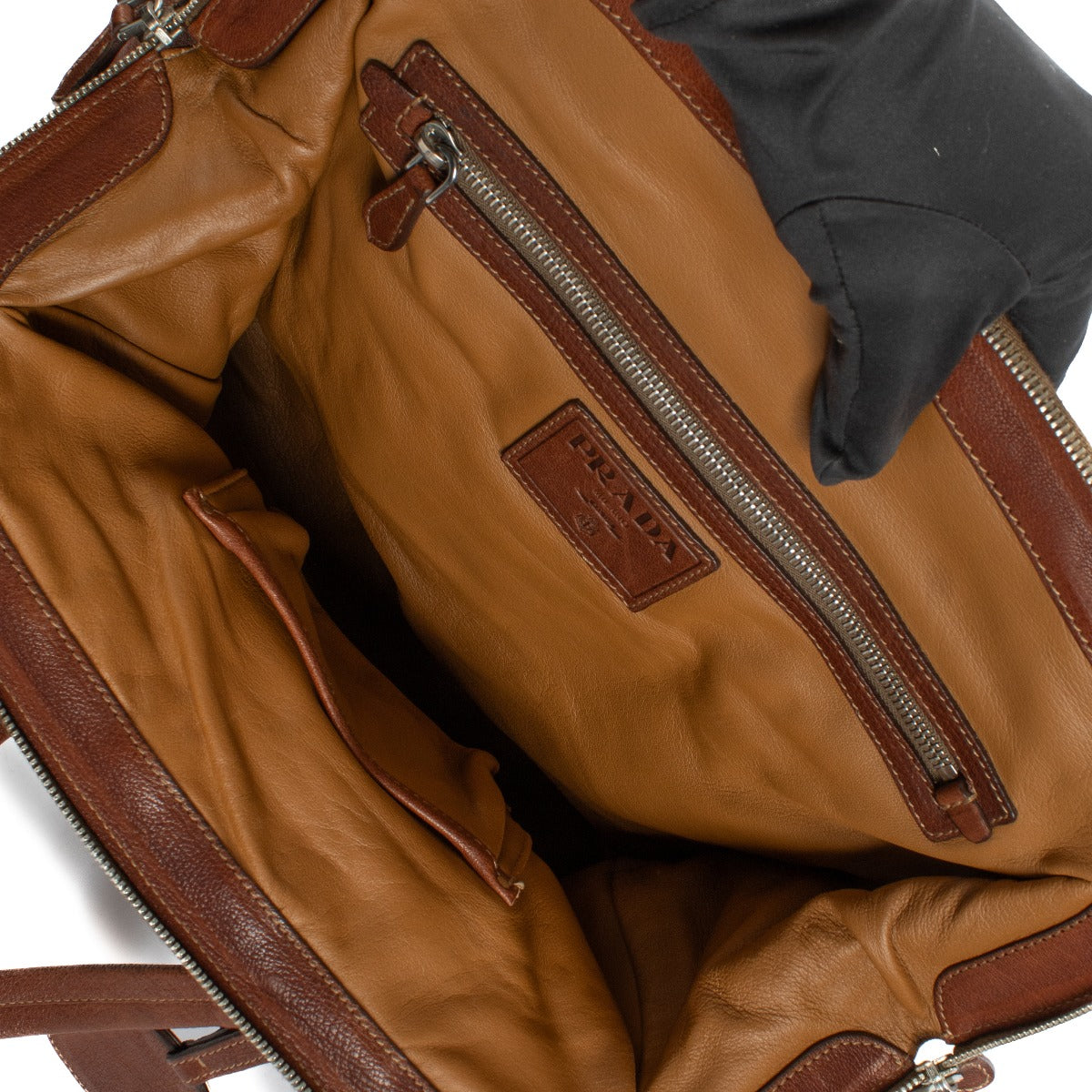 Shop 100% authentic secondhand Prada Brown Shoulder Bag on Labellov.com