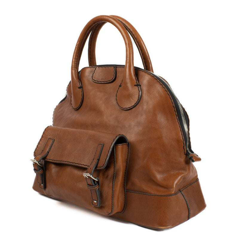 Shop 100% authentic secondhand Chloé Camel Edith Top Handle Bag on Labellov.com