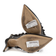 Shop 100% authentic secondhand Valentino Garavani Black Rockstud Caged Pumps - Size 38 on Labellov.com