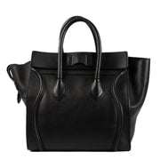 shop 100% authentic second hand Celine Black Smooth Calfskin Mini Luggage Bag on Labellov.com
