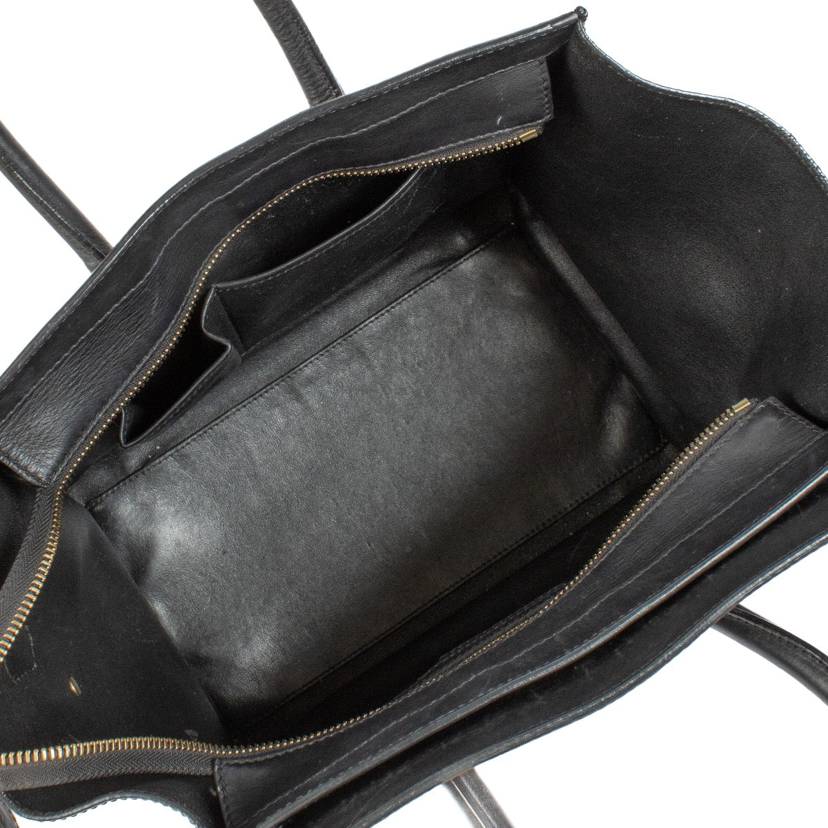 shop 100% authentic second hand Celine Black Smooth Calfskin Mini Luggage Bag on Labellov.com