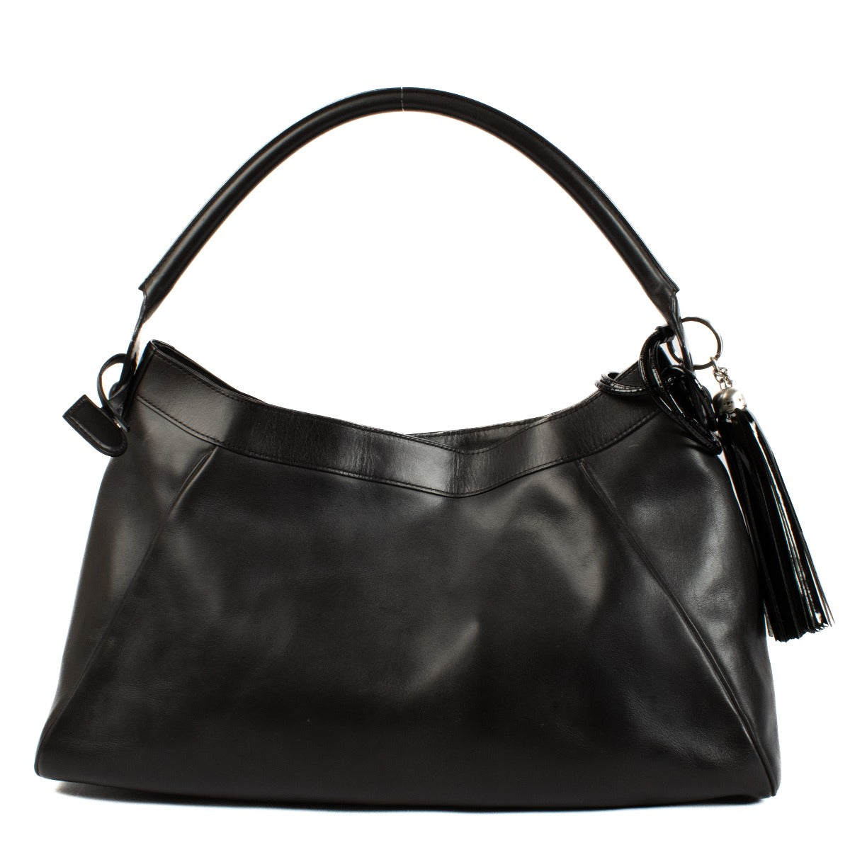 Shop safe online at Labellov in Antwerp and Knokke this 100% authentic second hand Delvaux Capri Bridon Façade Shoulder Bag