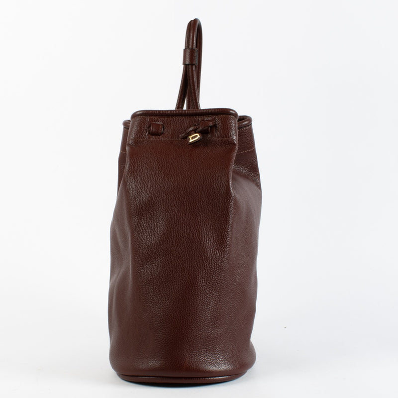 Delvaux Burgundy Pierre de Lune Backpack