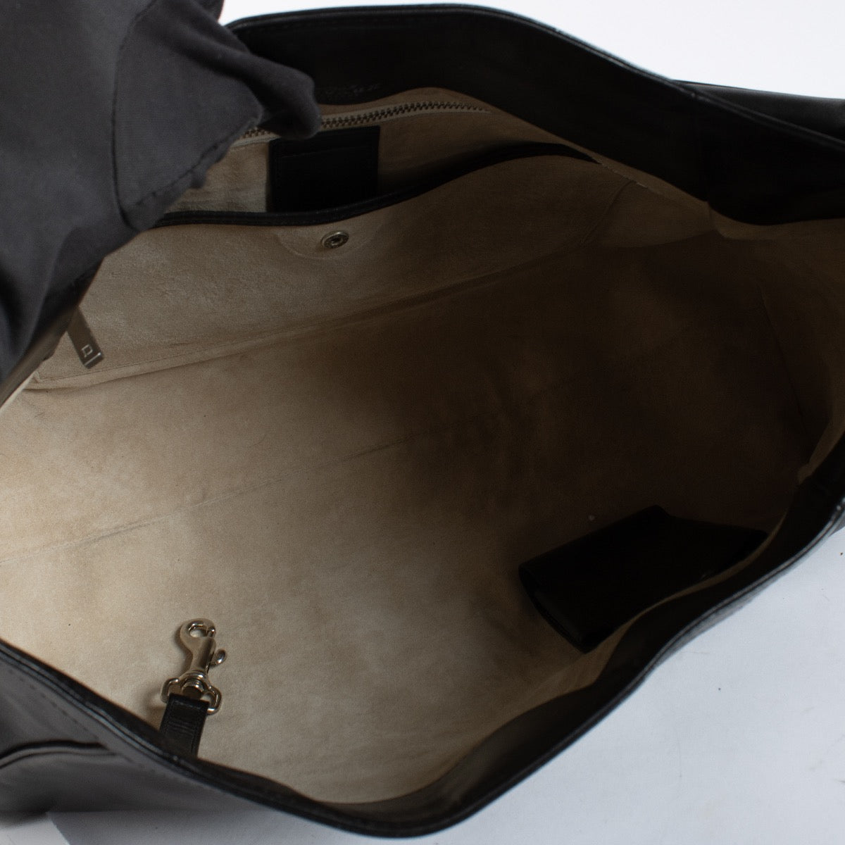 Authentic Preloved Delvaux Black Bridon Leather Shoulder bag on Labellov.com