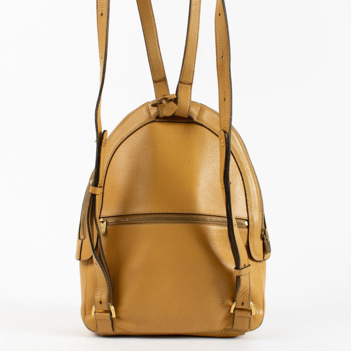 Authentic Second Hand Delvaux Yellow Azov Backpack on Labellov.com