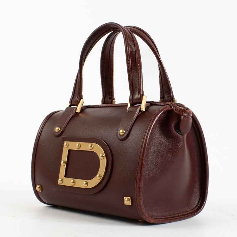 Authentic Second Hand Delvaux Red Mini Astrid Top handle on Labellov.com