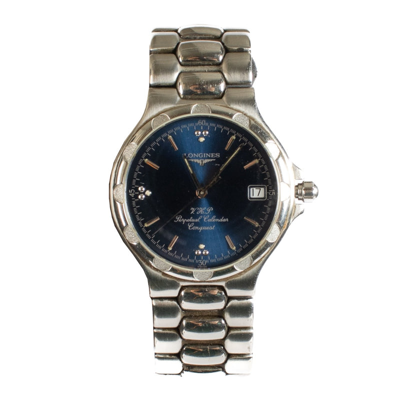 shop 100% authentic second hand Longines Silver VHP Conquest Watch on Labellov.com