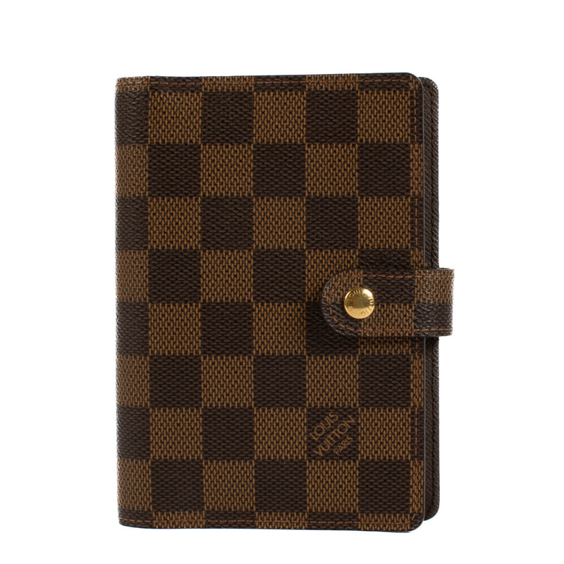 Louis Vuitton Damier Ebene Small Agenda Cover