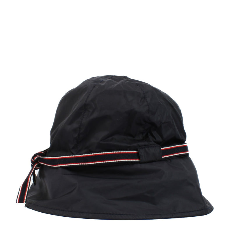 Moncler Blue Nylon Bucket Hat