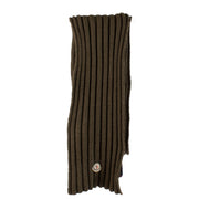 Moncler Khaki Wool Scarf