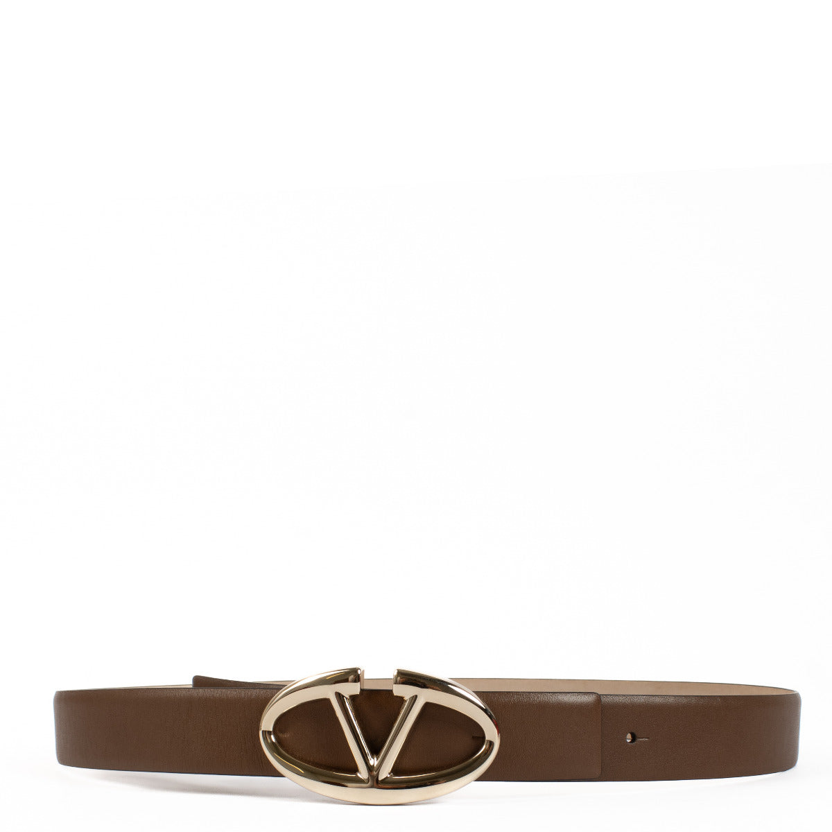 Ceinture Valentino Garavani marron - taille 85