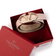 Valentino Garavani Pink Leather Belt - size 85