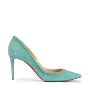 shop 100% authentic second hand Christian Louboutin Veau Velours Anjalina 85 Pumps - Size 39 on Labellov.com