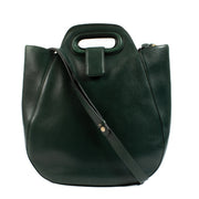 shop 100% authentic second hand Delvaux Green Leather Crossbody Bag on Labellov.com