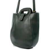 shop 100% authentic second hand Delvaux Green Leather Crossbody Bag on Labellov.com