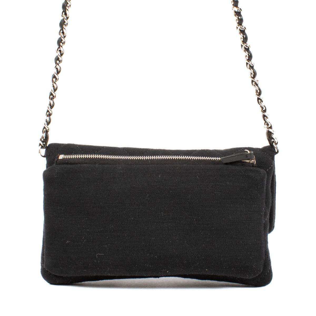 Shop 100% authentic secondhand Chanel Black Fabric Mini Crossbody Bag on Labellov.com