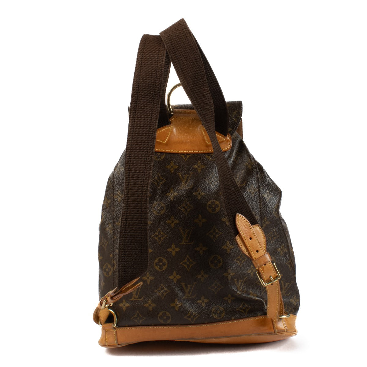 Shop safe online at Labellov in Antwerp and Knokke this 100% authentic second hand Louis Vuitton Monogram Montsouris Backpack