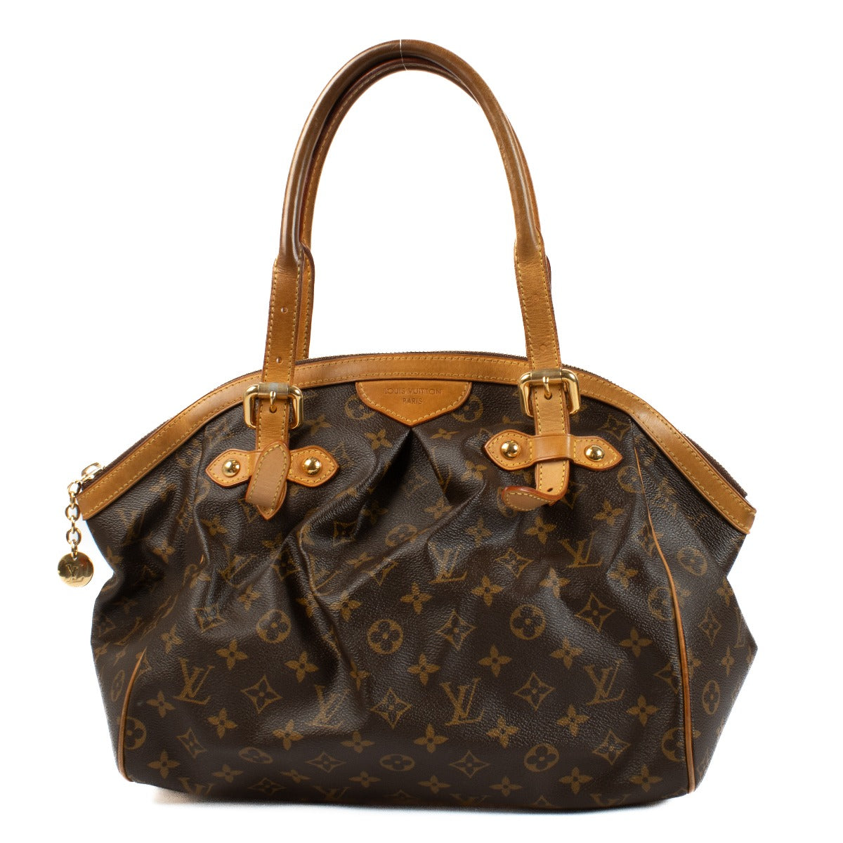 Shop safe online at Labellov in Antwerp and Knokke this 100% authentic second hand Louis Vuitton Monogram Tivoli GM Shoulder Bag