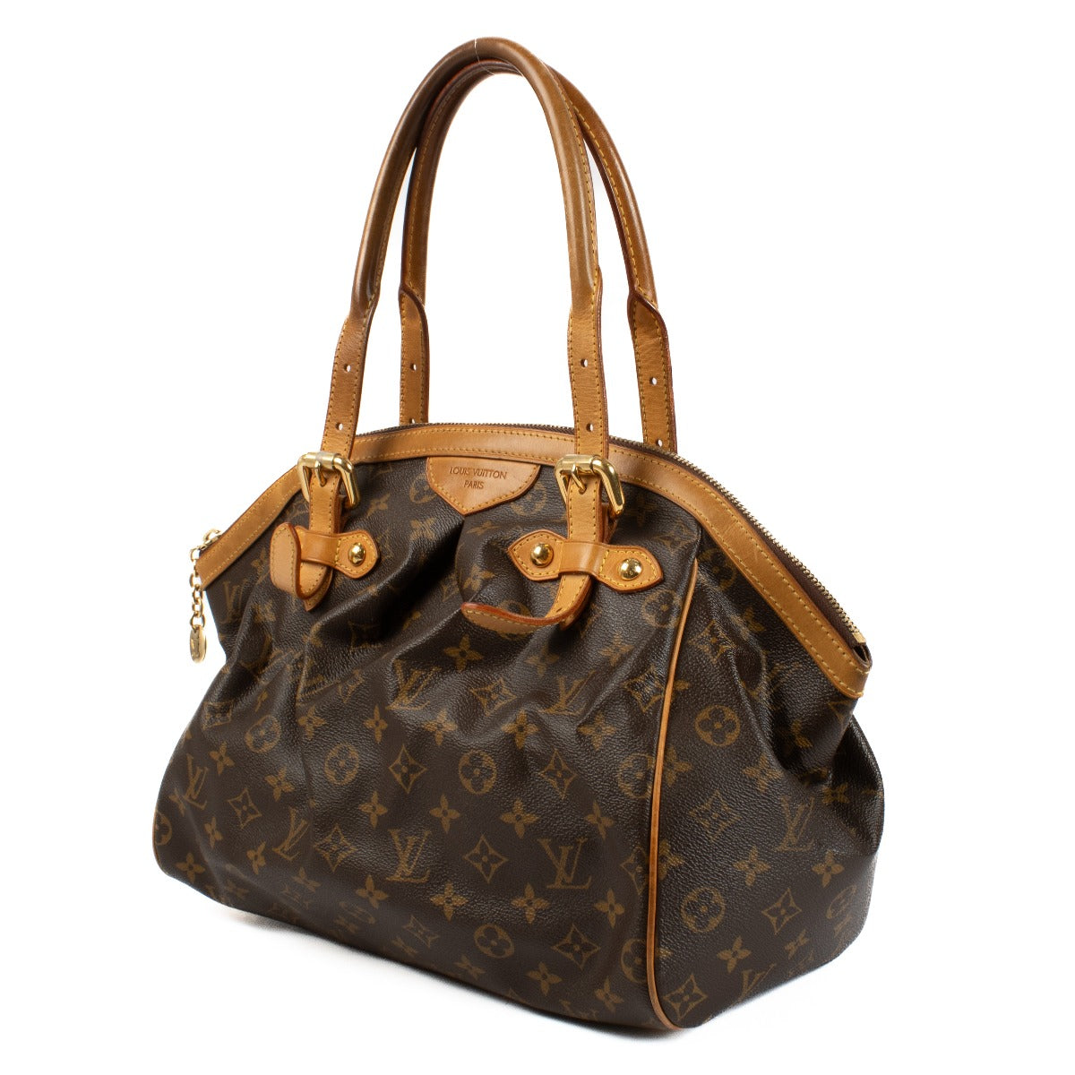Shop safe online at Labellov in Antwerp and Knokke this 100% authentic second hand Louis Vuitton Monogram Tivoli GM Shoulder Bag