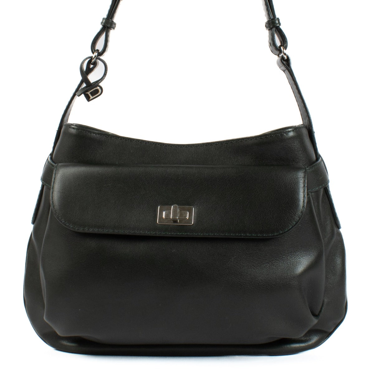 Shop safe online at Labellov in Antwerp, Brussels and Knokke this 100% authentic second hand Delvaux Green Shoulder Bag