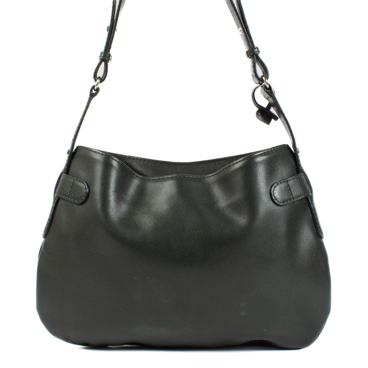 Shop safe online at Labellov in Antwerp, Brussels and Knokke this 100% authentic second hand Delvaux Green Shoulder Bag