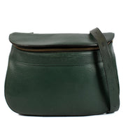 Shop safe online at Labellov in Antwerp, Brussels and Knokke this 100% authentic second hand Delvaux Green Trotteur Demon MM Bag