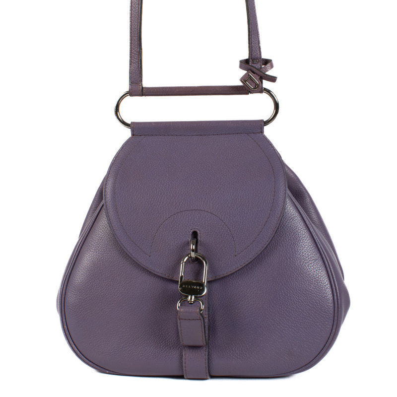 Delvaux Purple Cerceau PM Crossbody Bag