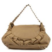 Shop safe online at Labellov in Antwerp, Brussels and Knokke this 100% authentic second hand Christian Dior Beige Leather Jazz Club Shoulder Bag