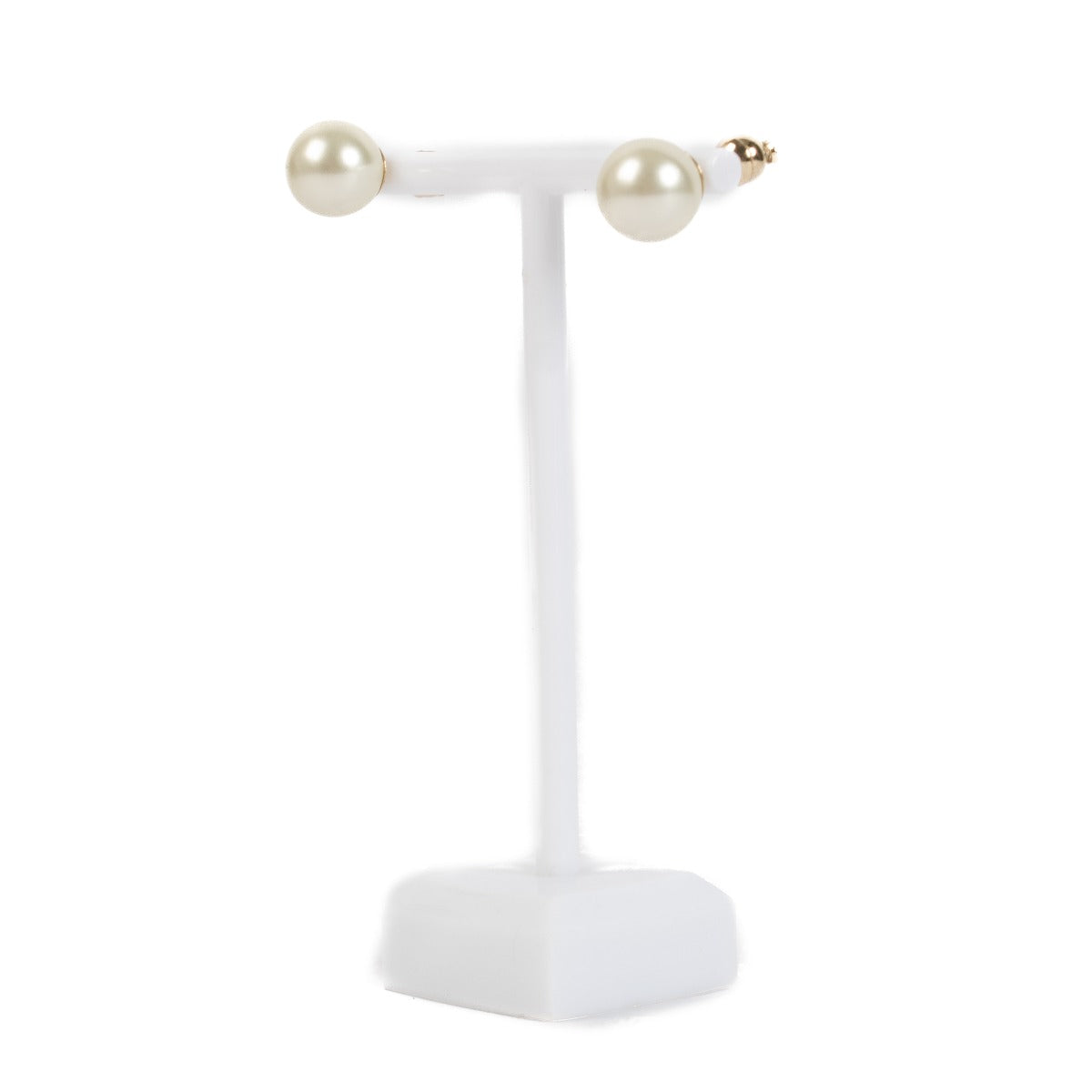 Shop 100% authentic secondhand Christian Dior White Tribal Earrings on Labellov.com
