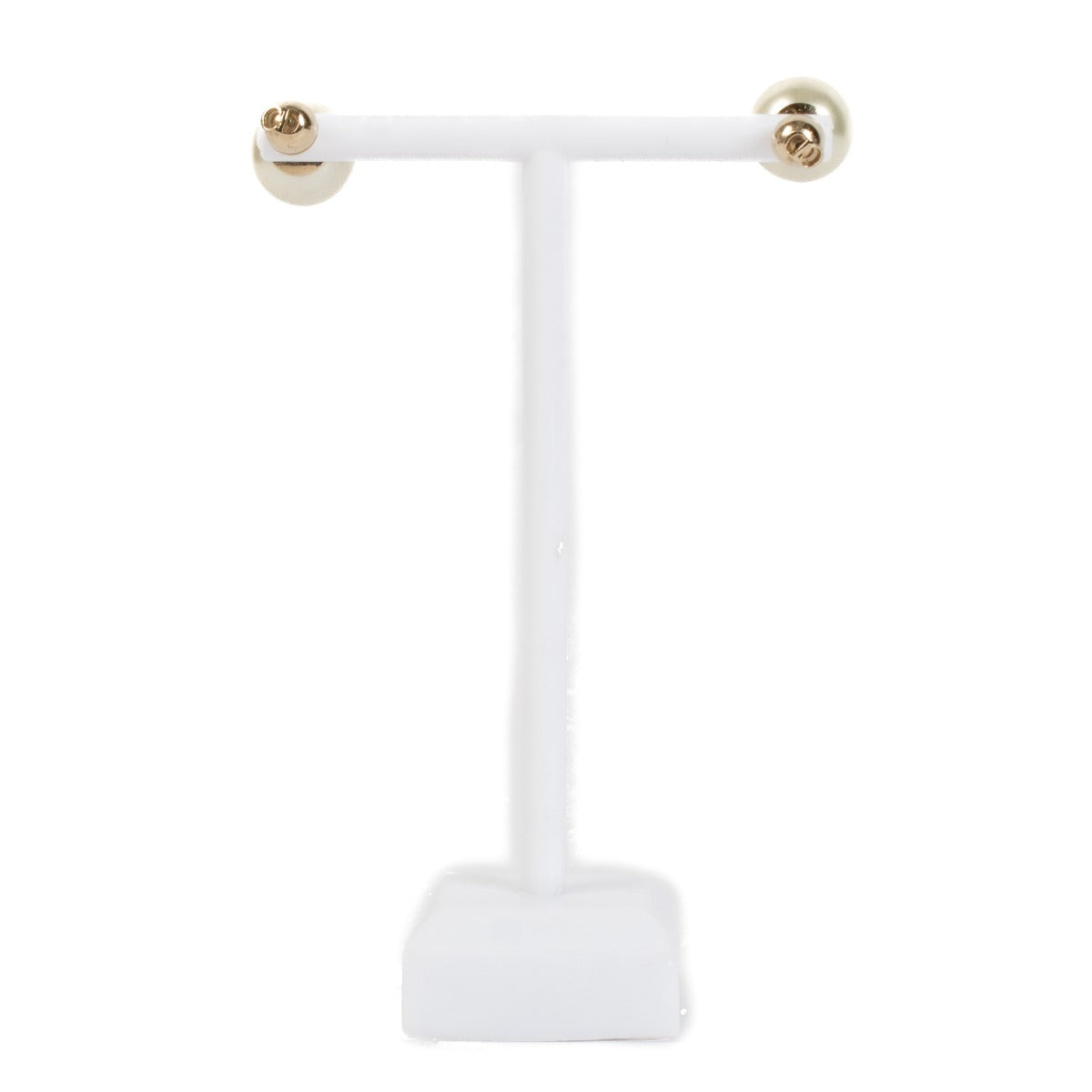 Shop 100% authentic secondhand Christian Dior White Tribal Earrings on Labellov.com