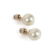 Shop 100% authentic secondhand Christian Dior White Tribal Earrings on Labellov.com