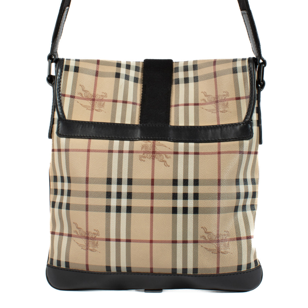 Burberry Haymarket Check Messenger Bag